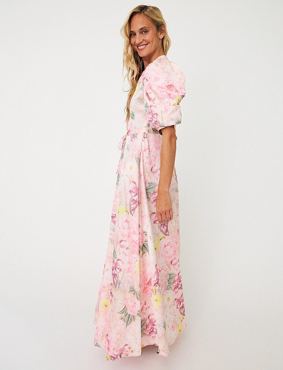 crās - Kaylacras Maxi Dress - maxiklänningar - floral garden - 5