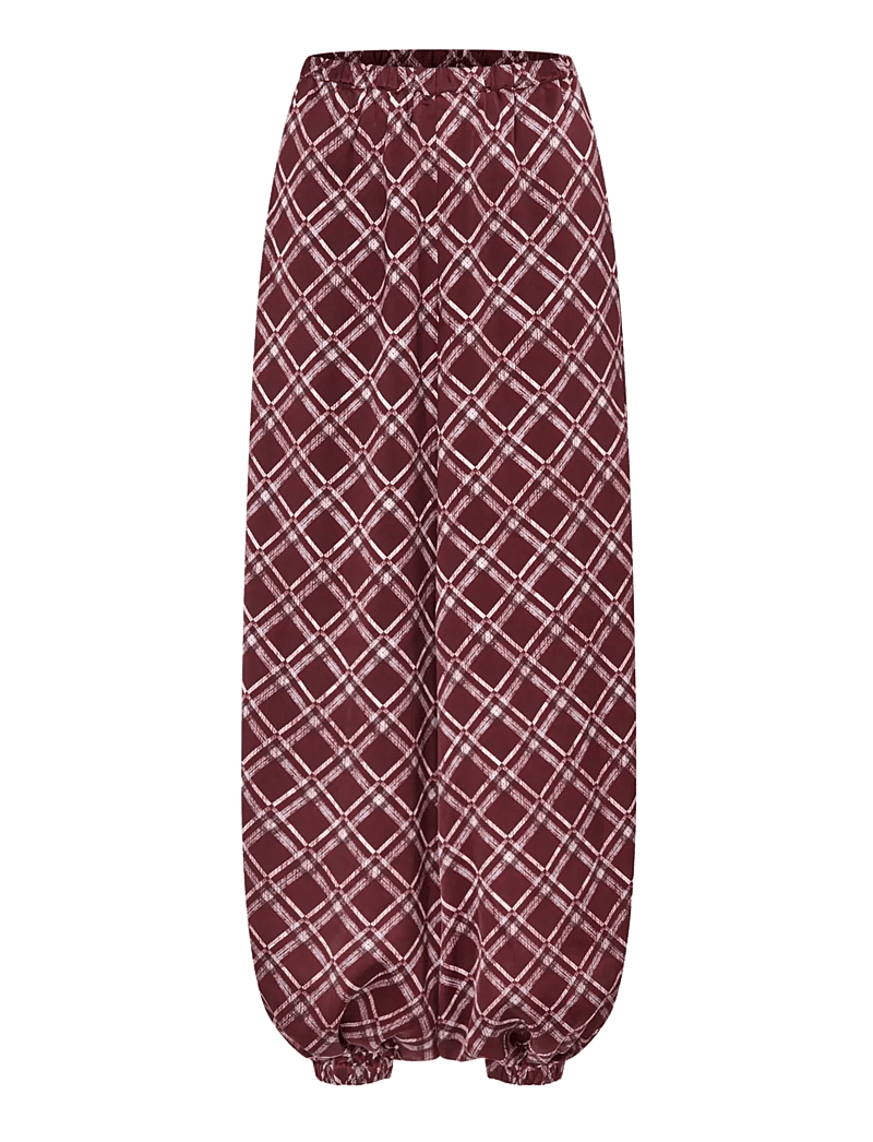 crās - Laikacras Pants - barrel-hosen - port royal check - 1