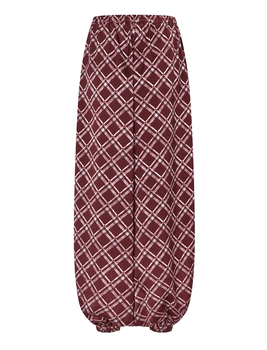 crās - Laikacras Pants - hosen mit geradem bein - port royal check - 2
