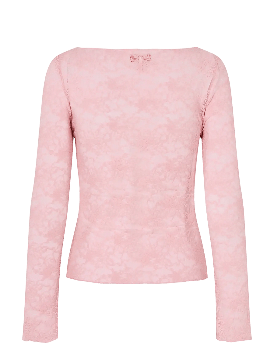 crās - Lettiecras Blouse - pitkähihaiset puserot - pink lady - 1