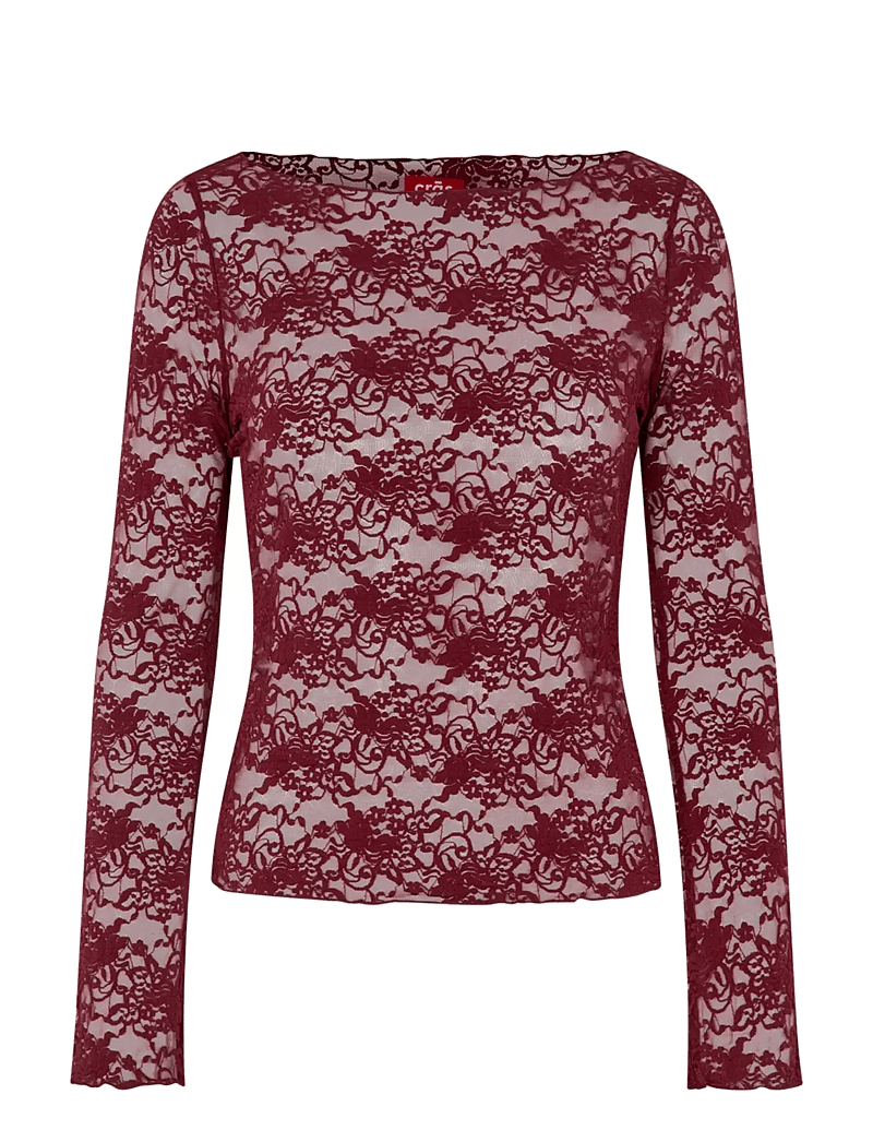 crās - Lettiecras Blouse - langærmede bluser - port royal - 0