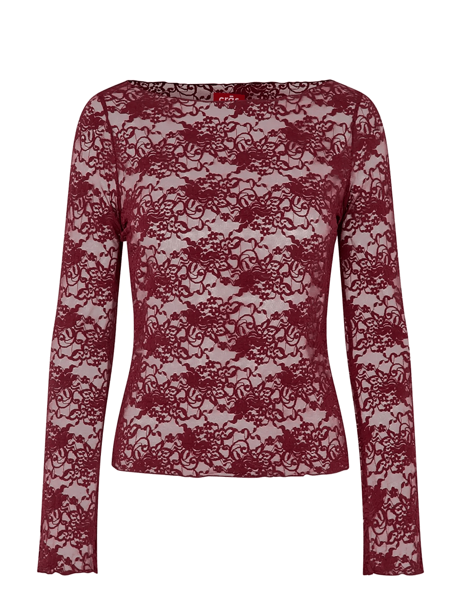 crās - Lettiecras Blouse - långärmade blusar - port royal - 0