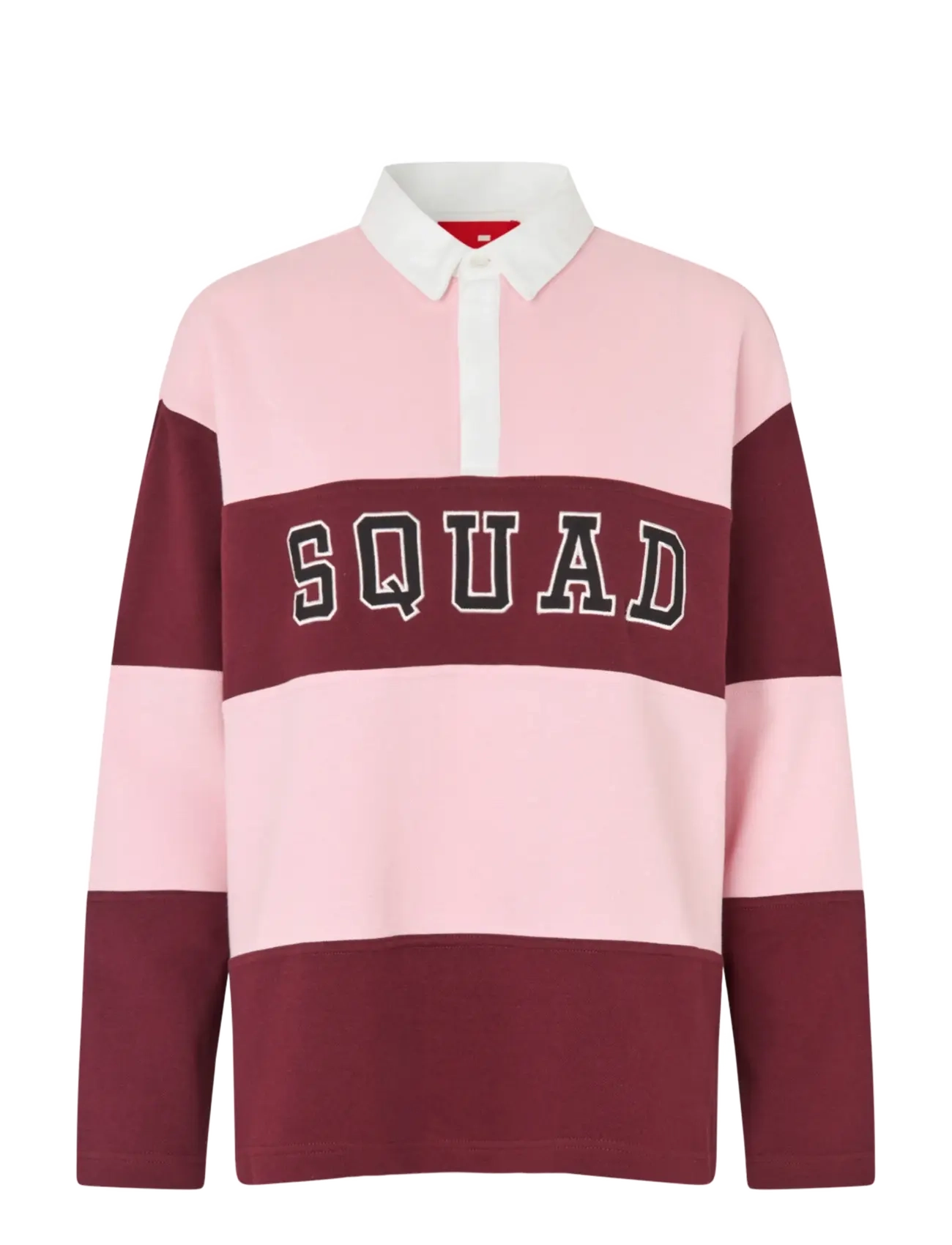 crās Odessacras Polo Blouse - Scandinavian fashion - PALE PINK / pink/rose