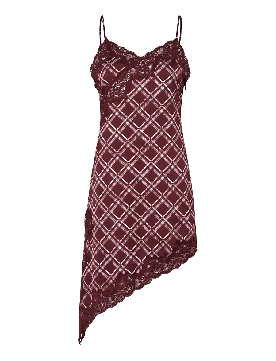 crās - Laikacras Dress - sukienki na ramiączkach - port royal check - 1