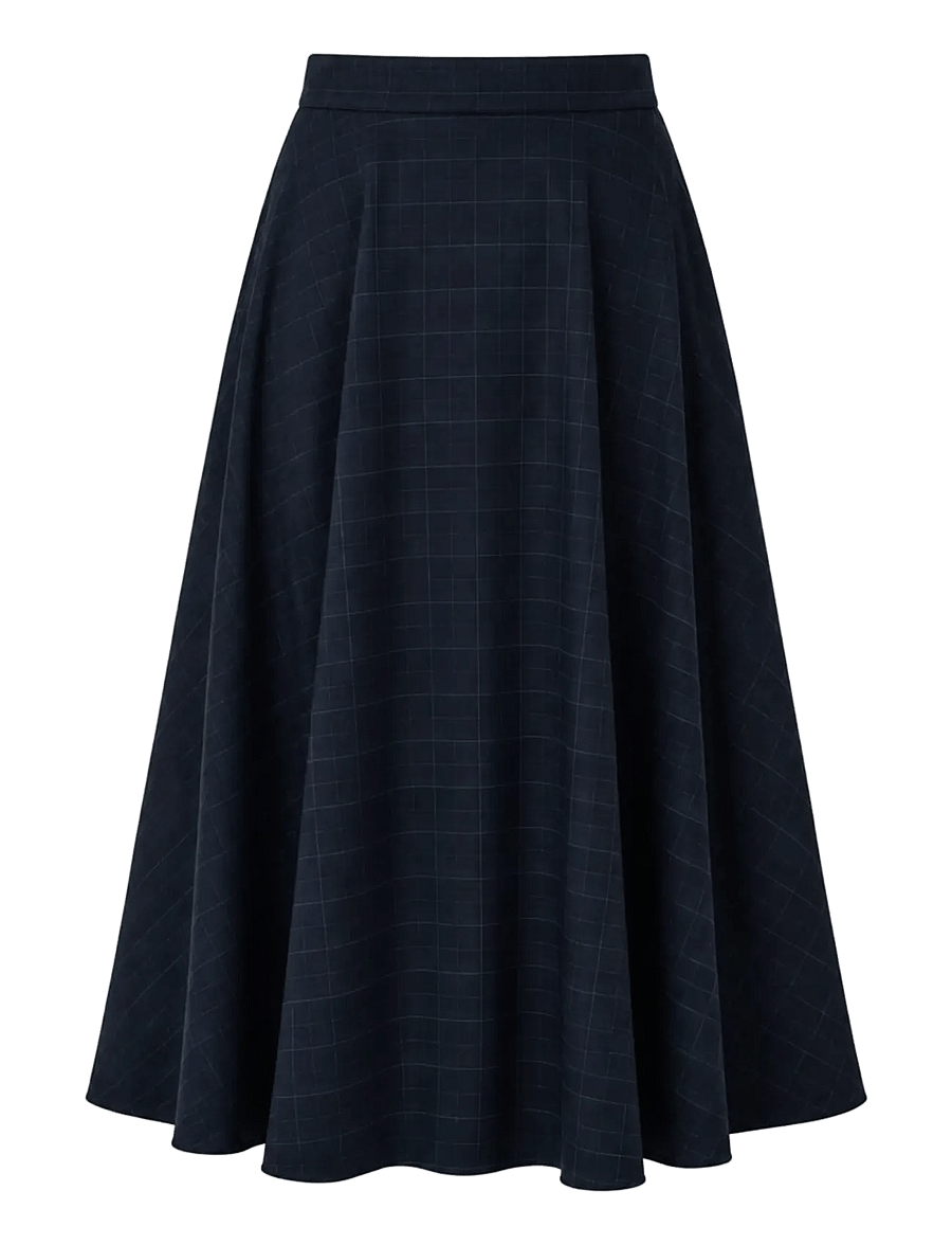 crās - Aishacras Skirt - dark grey check - 2
