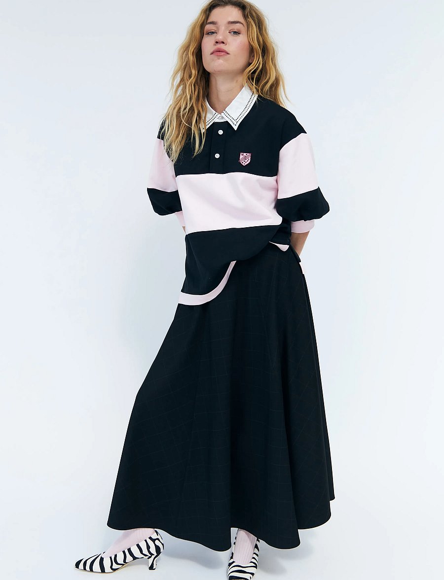 crās - Aishacras Skirt - dark grey check - 4