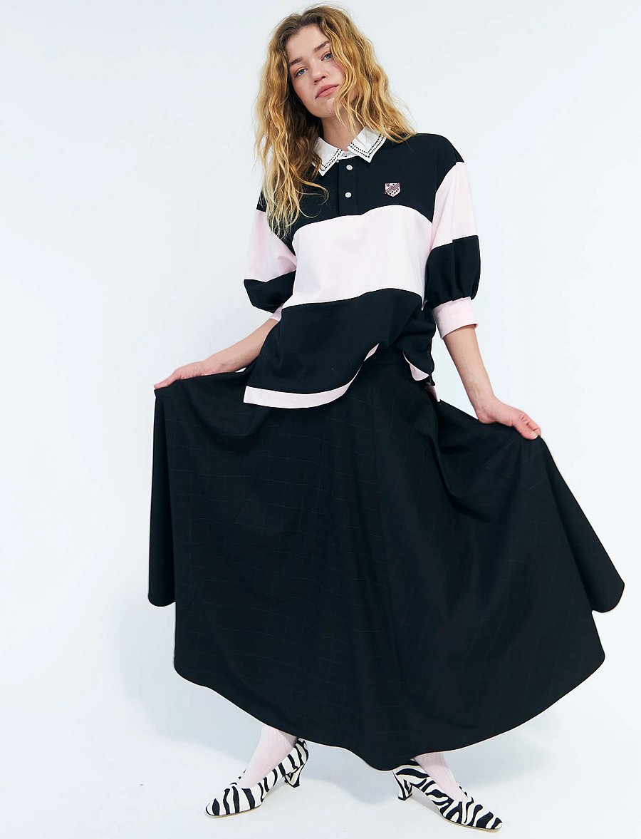 crās - Aishacras Skirt - dark grey check - 5