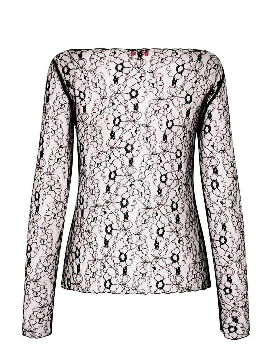 crās - Avacras Blouse - pikkade varrukatega pluusid - black - 2