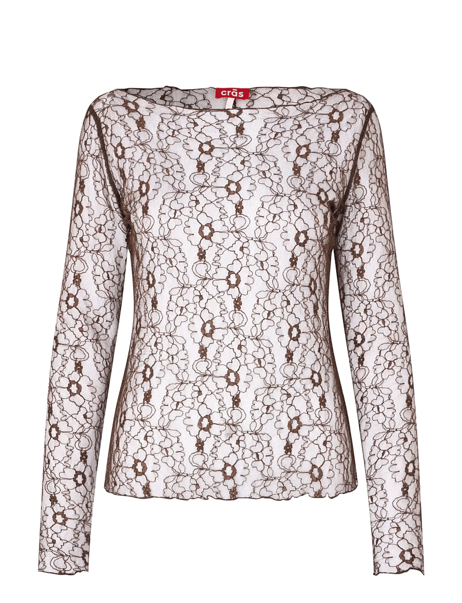 crās - Avacras Blouse - long sleeved blouses - java brown - 1