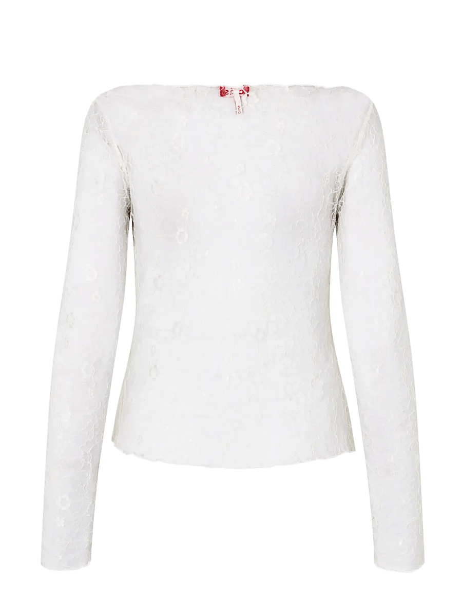 crās - Avacras Blouse - pikkade varrukatega pluusid - off white - 1