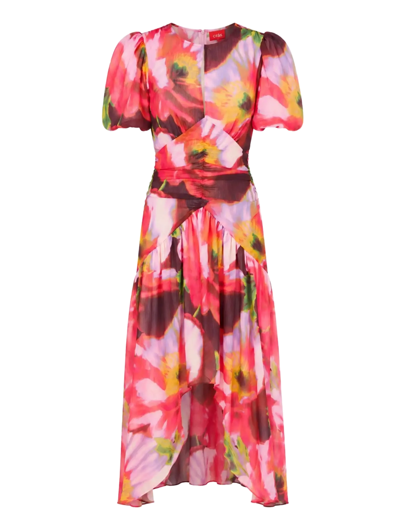 crās - Elainecras Dress - poppy flower red - 1