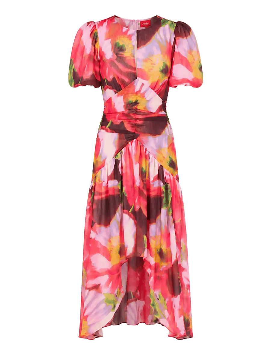 crās - Elainecras Dress - poppy flower red - 1