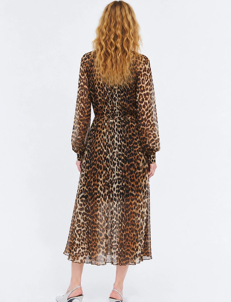 crās - Rachelacras Dress - midiklänningar - urban leo - 4