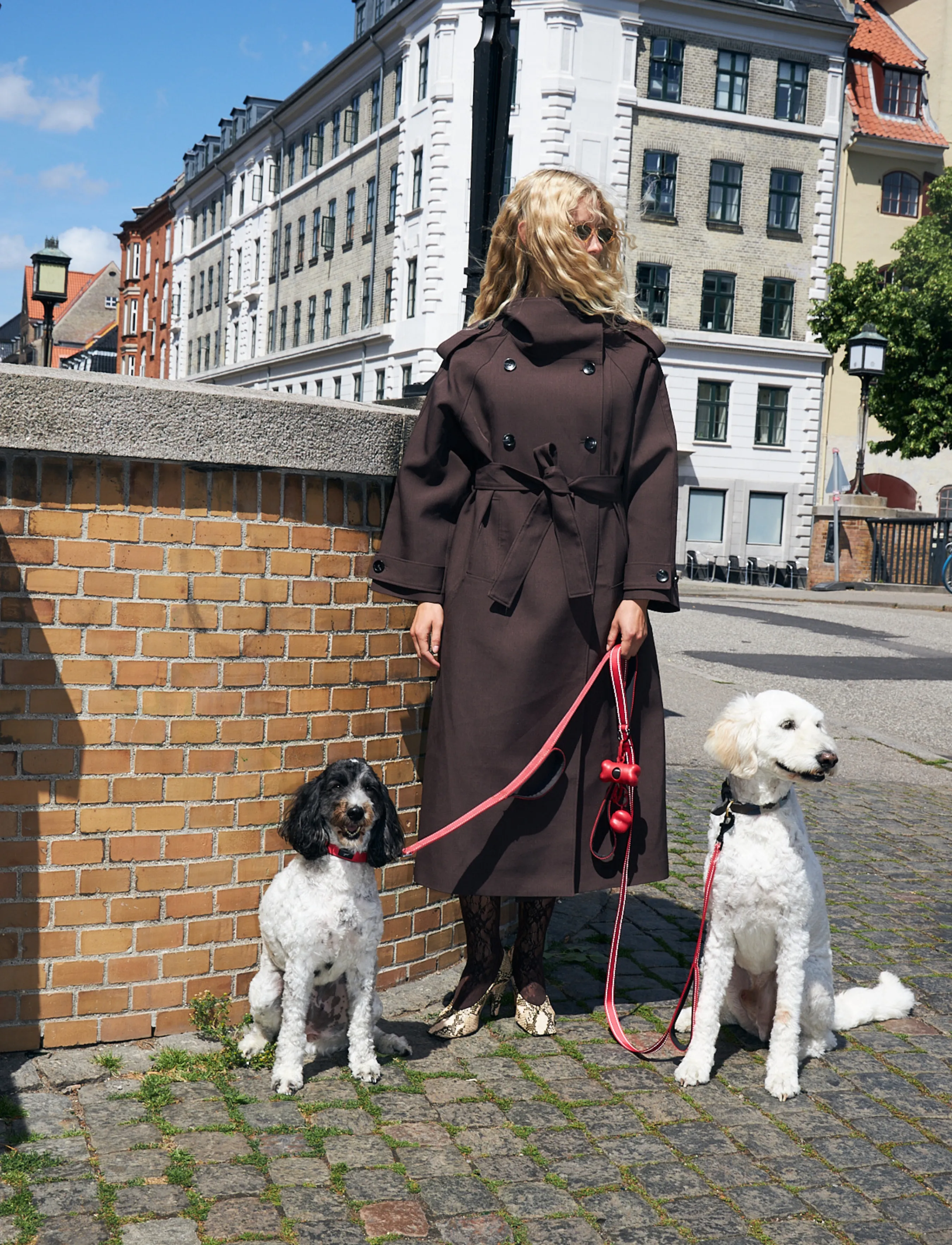 crās Leonoracras Trenchcoat - Jackets & Coats - DARK BROWN / brown