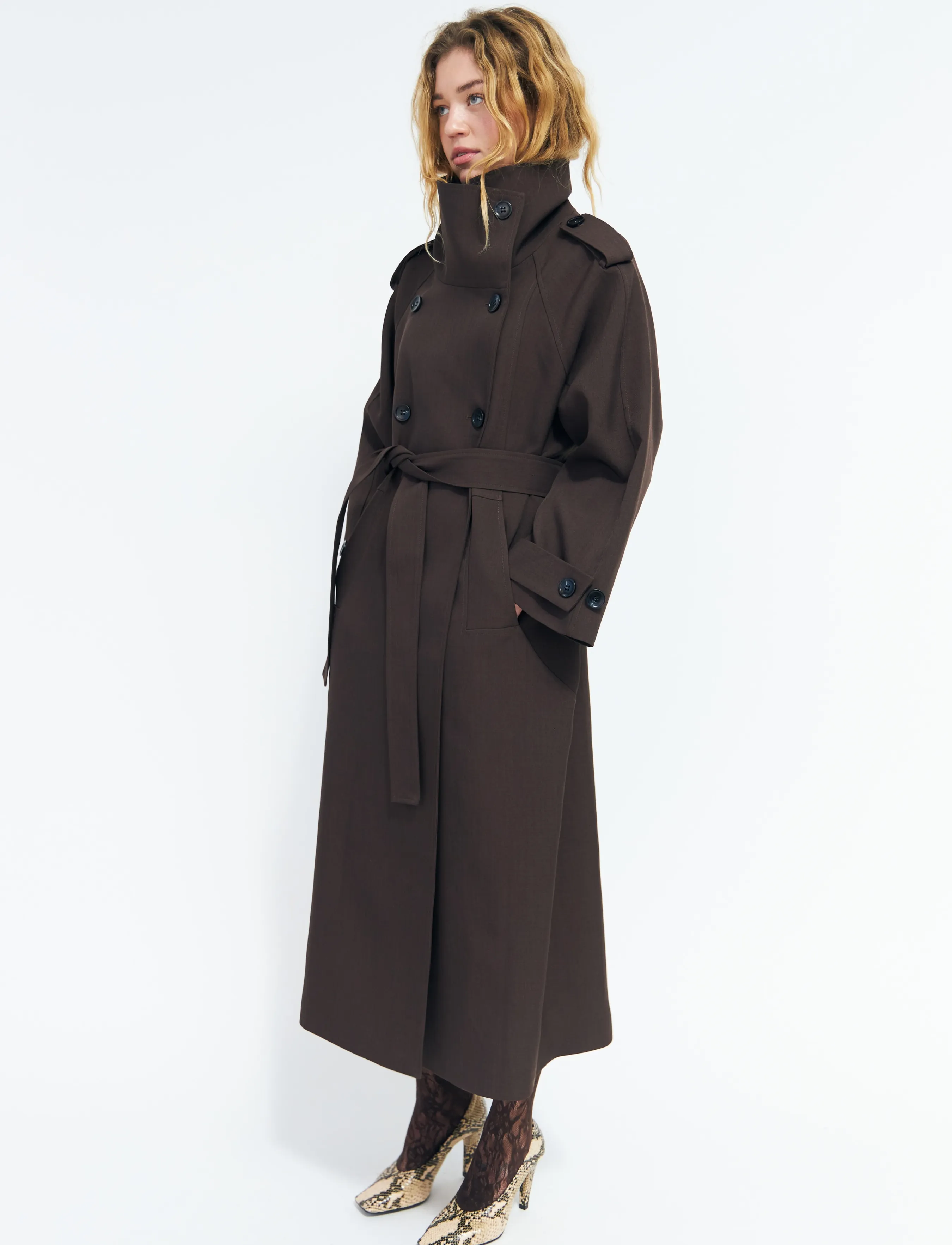Crās Leonoracras Trenchcoat kappor & rockar dam – bild 5