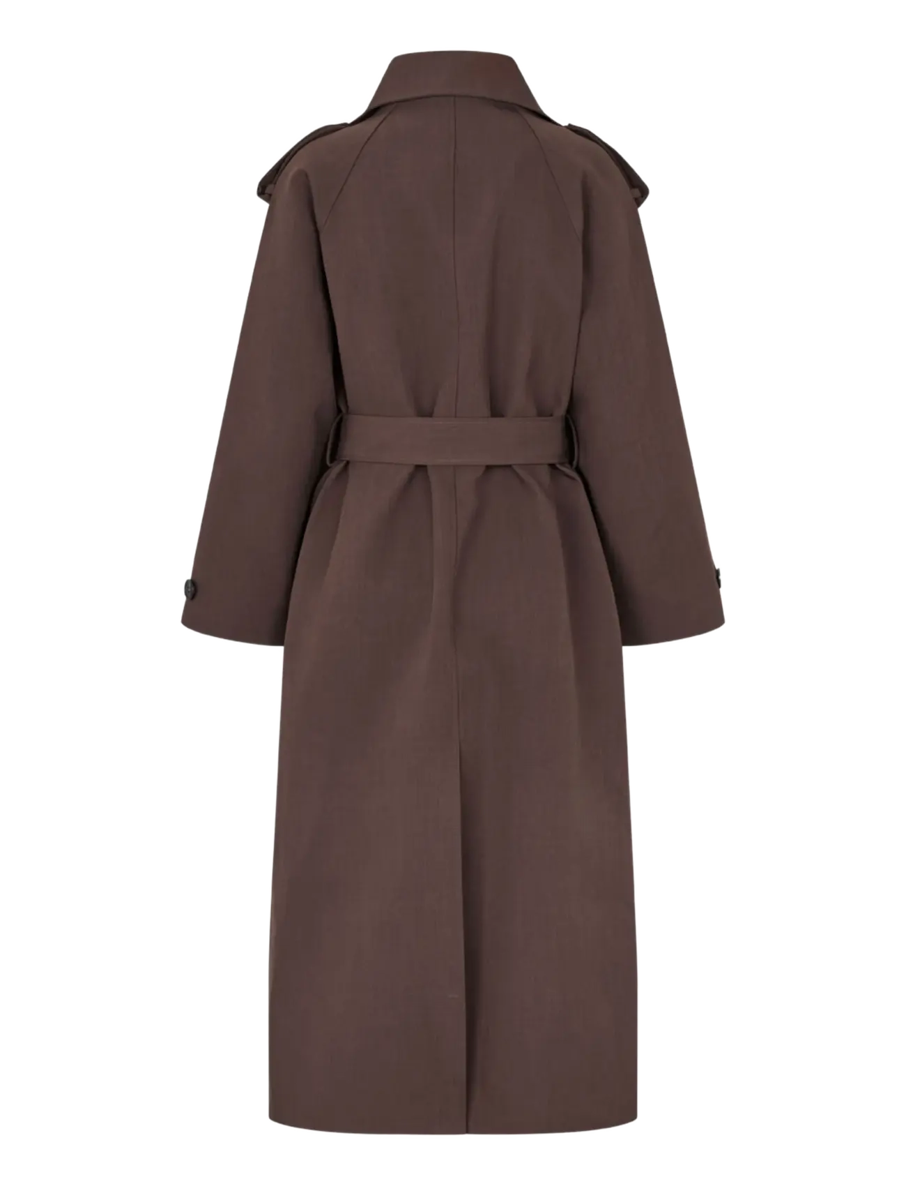 crās - Leonoracras Trenchcoat - trench coats - dark brown - 2