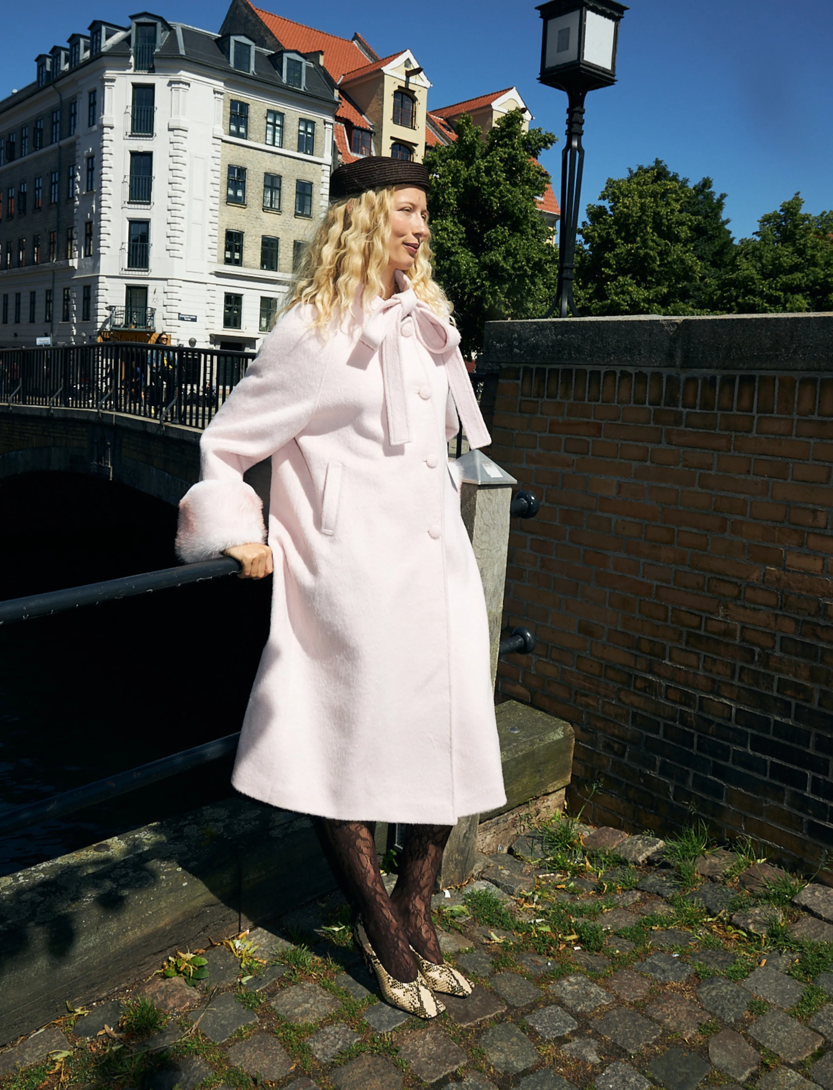 crās Merlacras Coat - Jackets & Coats - LIGHT PINK / pink/rose