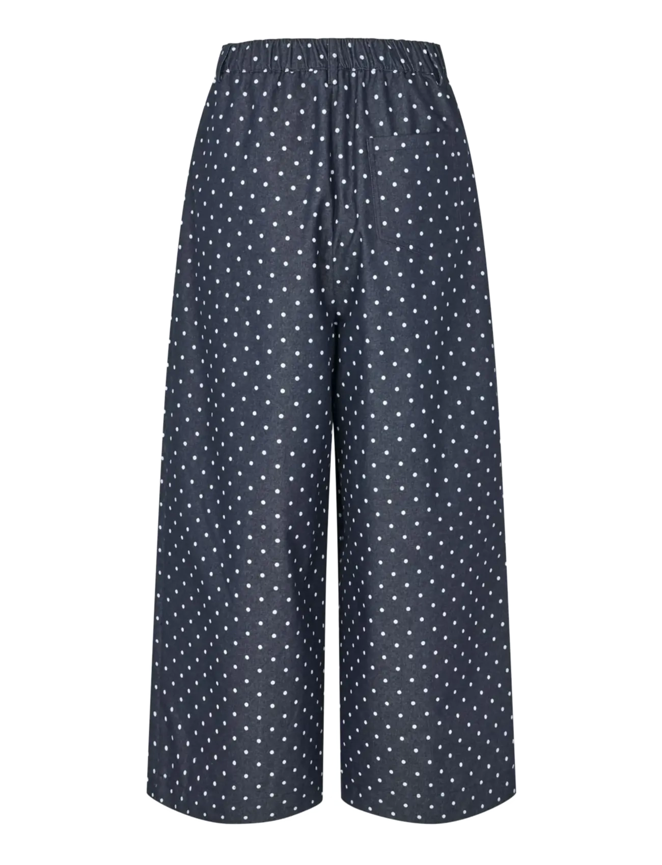 crās - Signecras Pants - laia säärega püksid - medium blue dot - 2