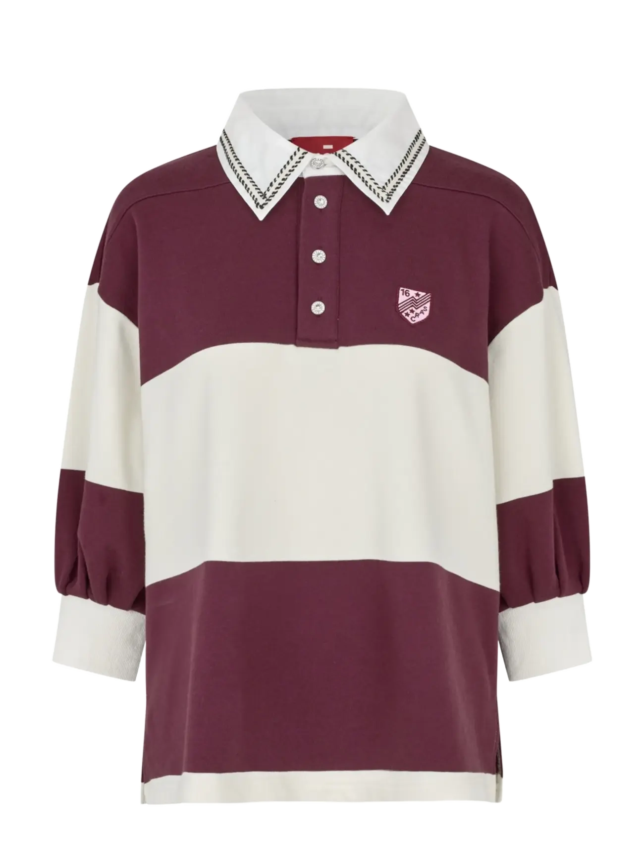 crās - Sorayacras Polo - poloshirts - grape beige - 1