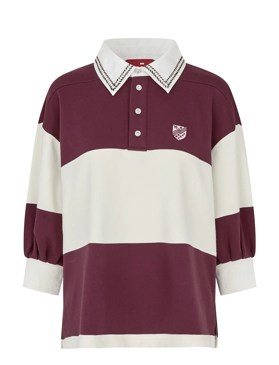 crās - Sorayacras Polo - poloshirts - grape beige - 1