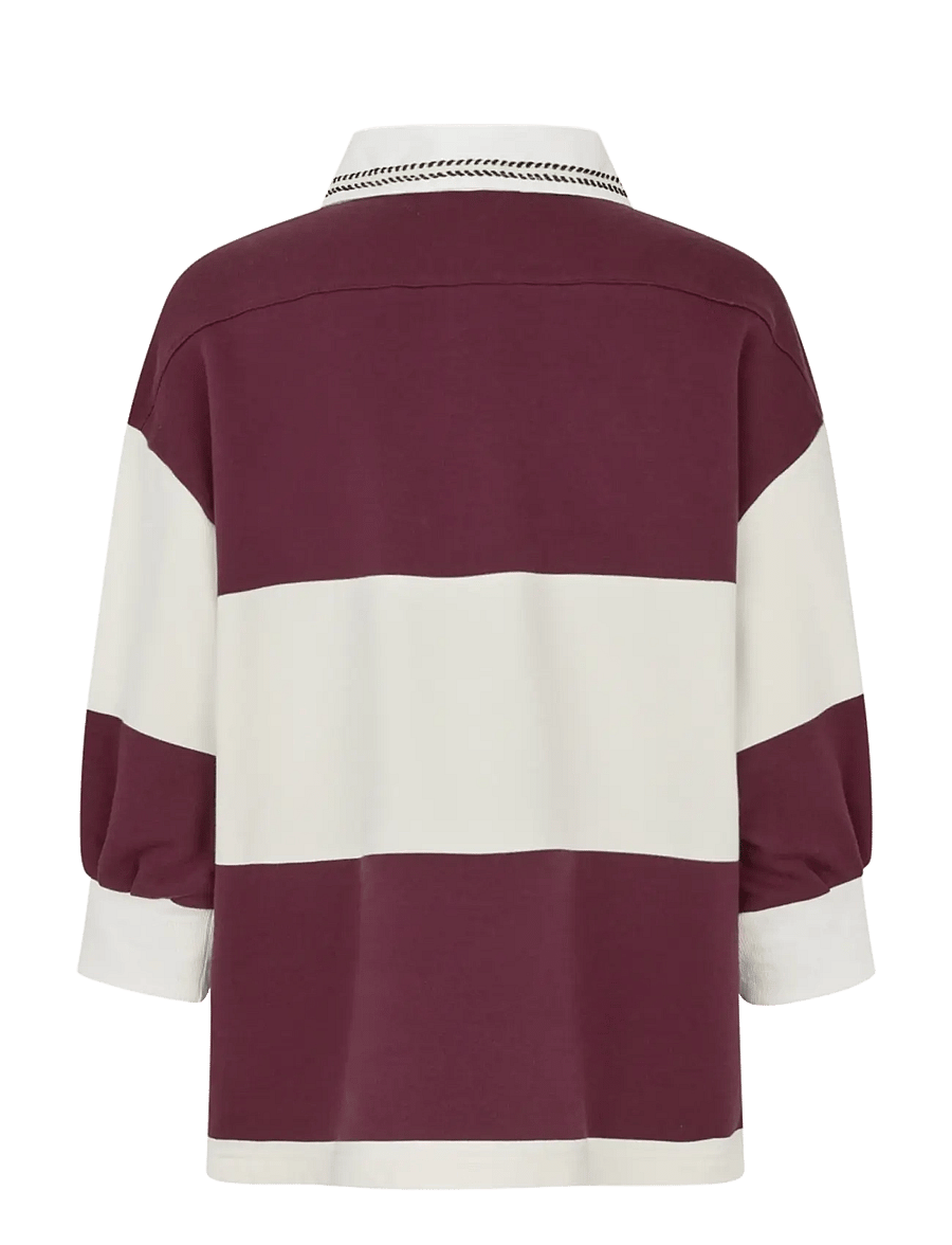 crās - Sorayacras Polo - poloshirts - grape beige - 2