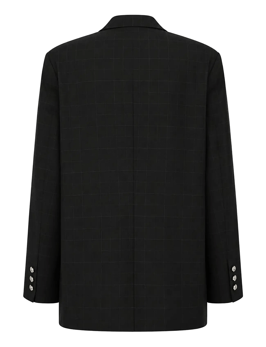 crās - Aishacras Blazer - single breasted blazers - dark grey check - 2