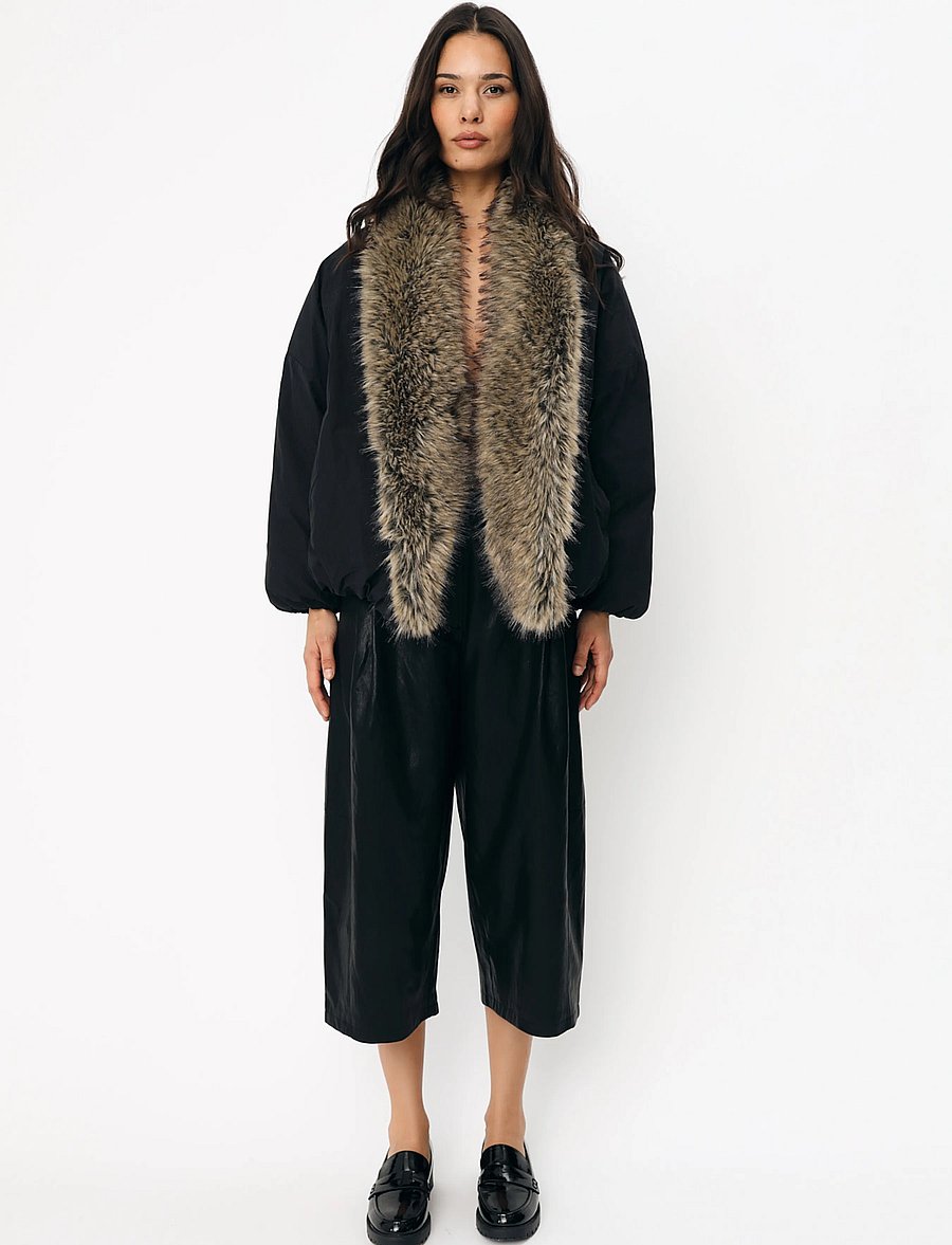 crās - Hazelcras Jacket - winterjacken - black - 0