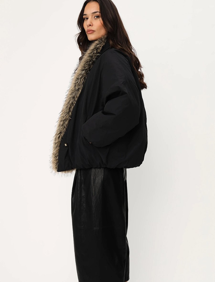 crās - Hazelcras Jacket - winterjacken - black - 5