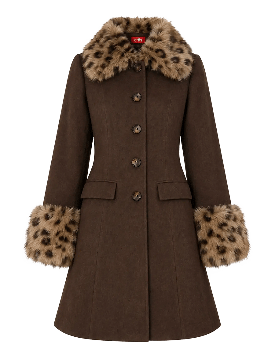 crās - Kajacras Coat - winterjacken - java brown - 1
