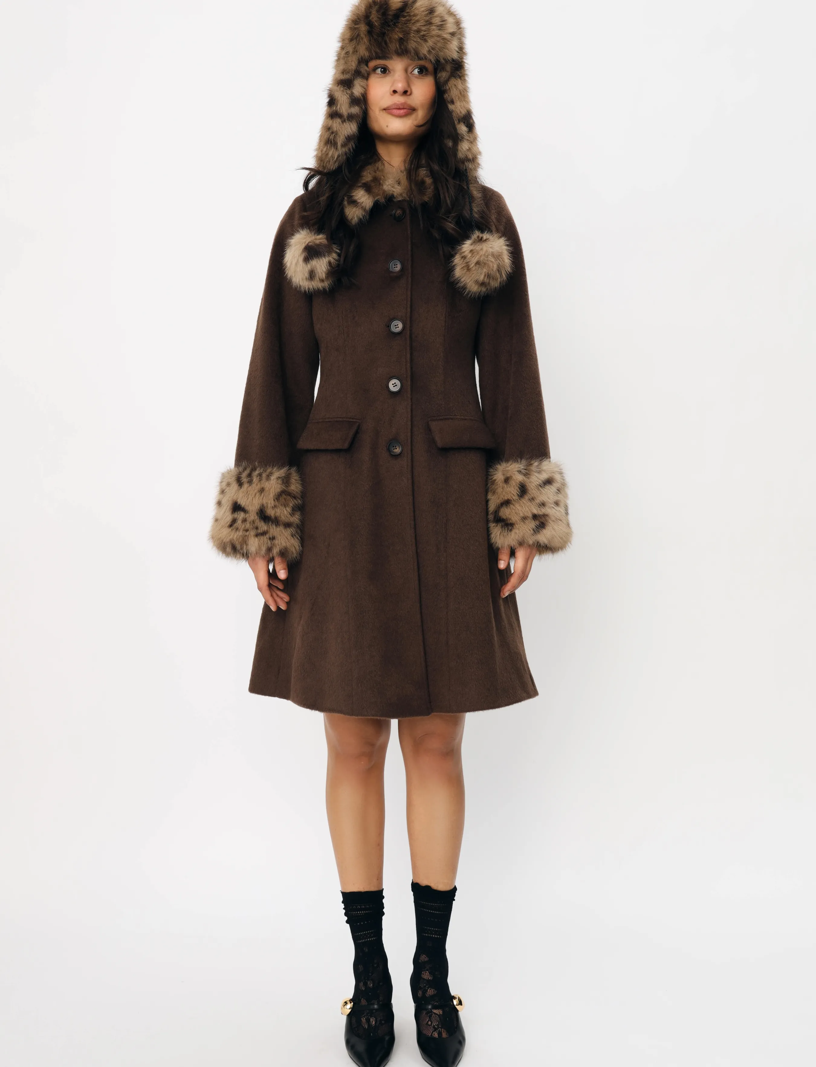 crās Kajacras Coat - Jacken & Mäntel - JAVA BROWN / brown