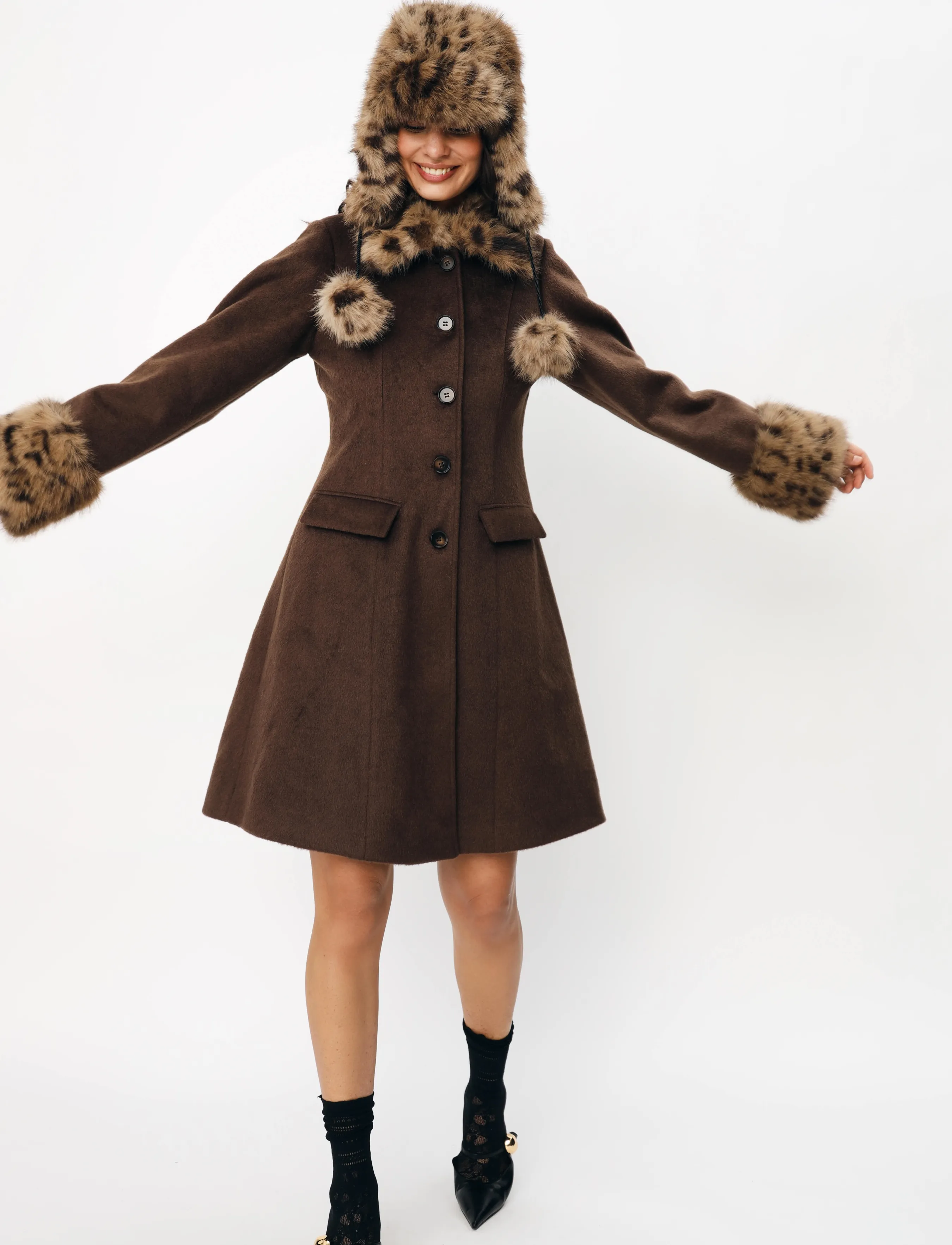crās - Kajacras Coat - winterjacken - java brown - 3