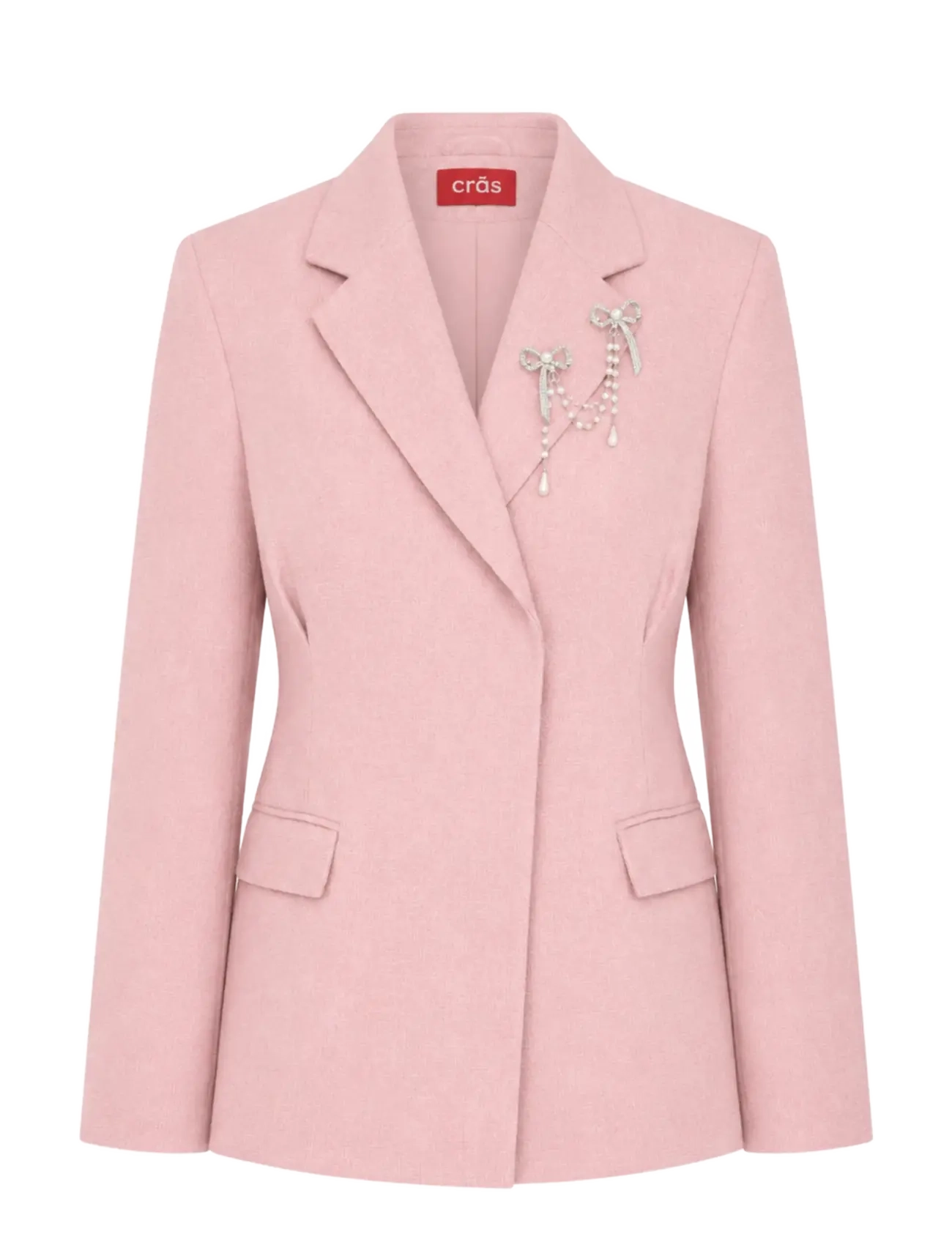 crās Leonoracras Blazer - Summer in the city - PINK MELANGE / pink/rose