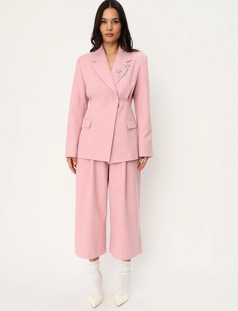 crās - Leonoracras Pants - culottes - pink melange - 3