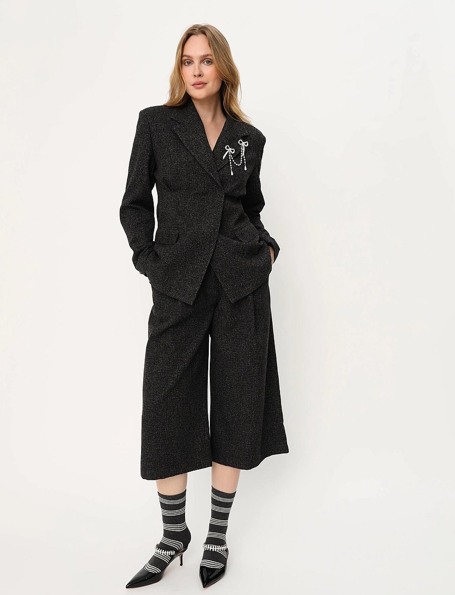 crās - Leonoracras Pants - culottes - salt and pepper - 3