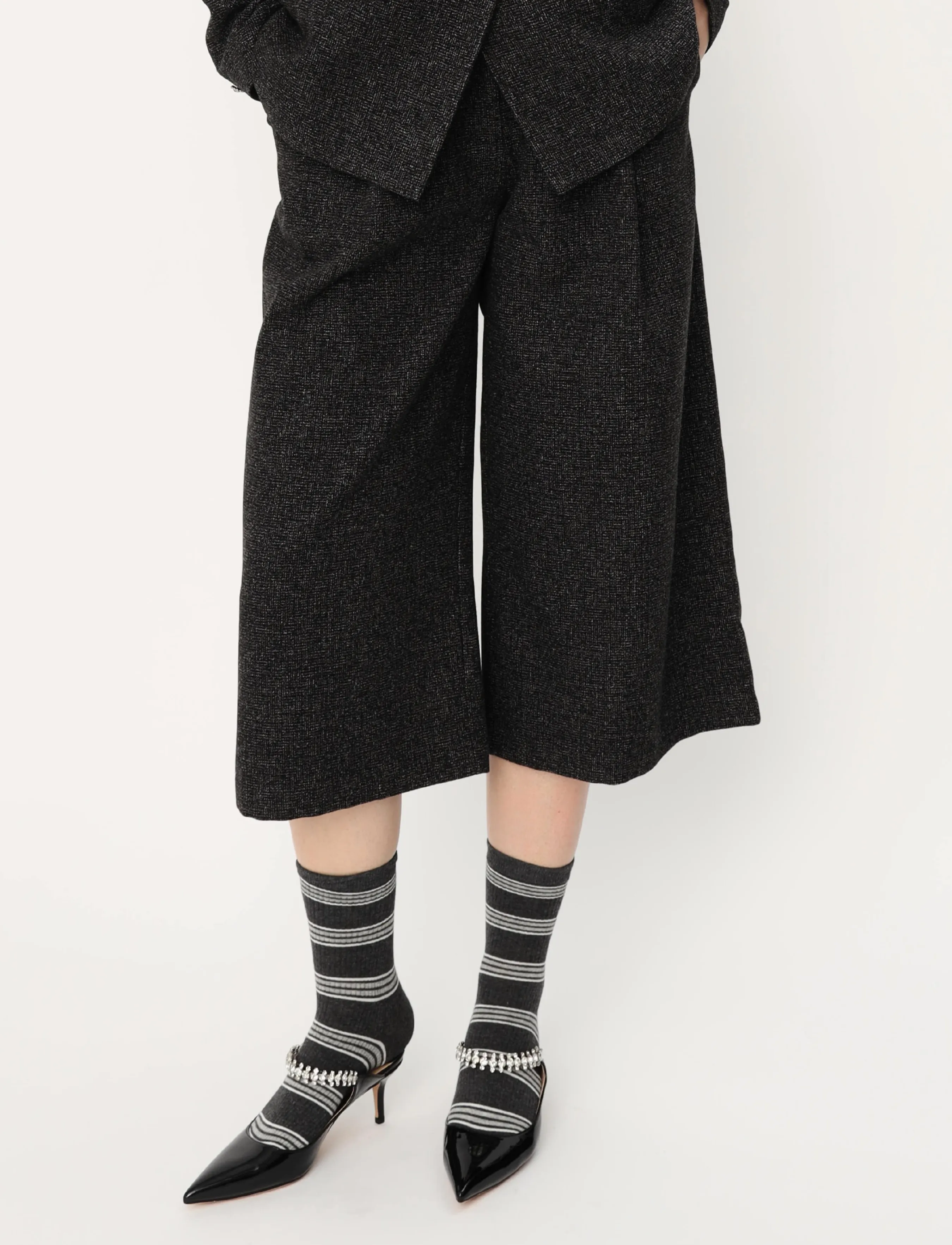 crās - Leonoracras Pants - culottes - salt and pepper - 4