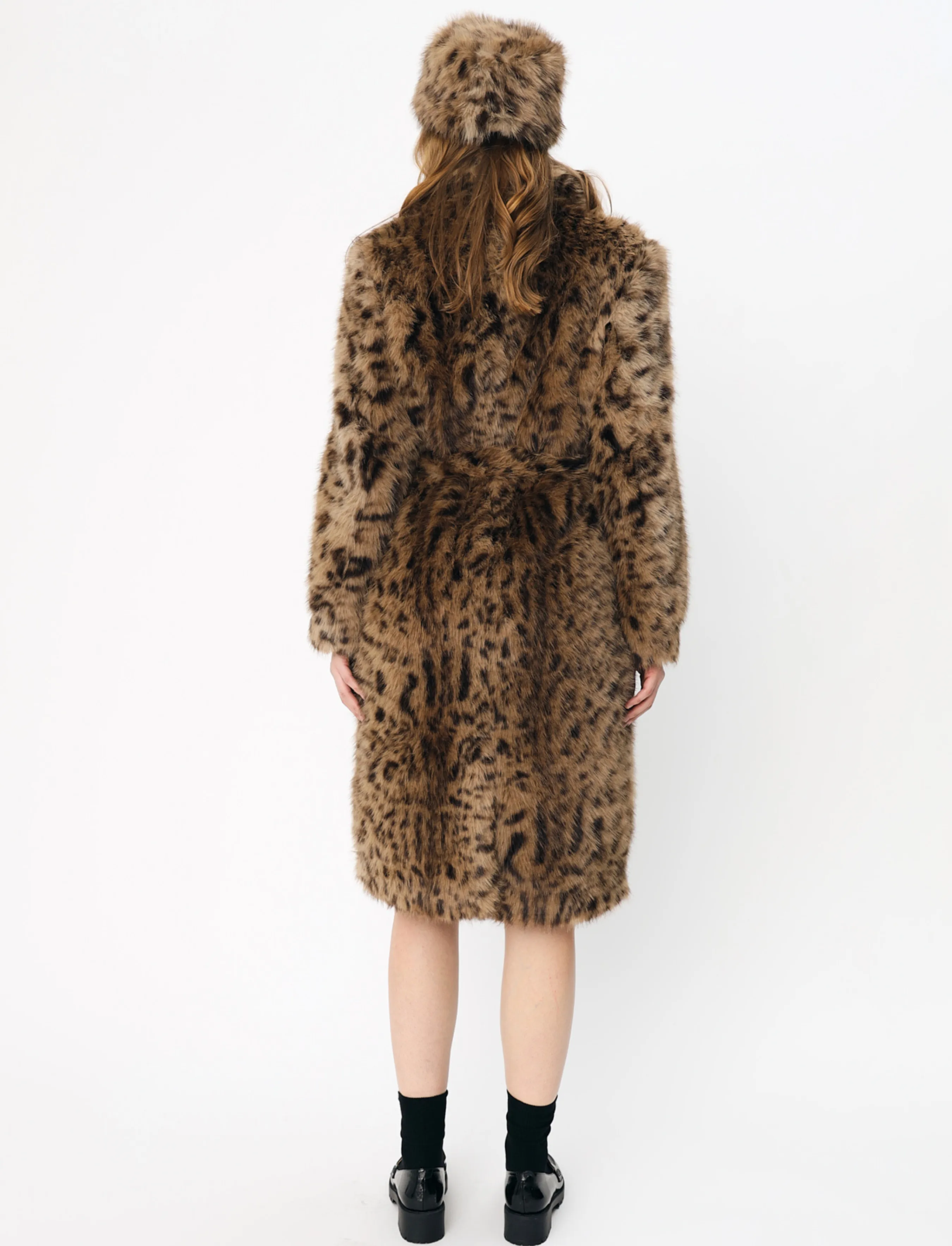 crās - Livcras Coat - kunstpelz - dark leopard - 3