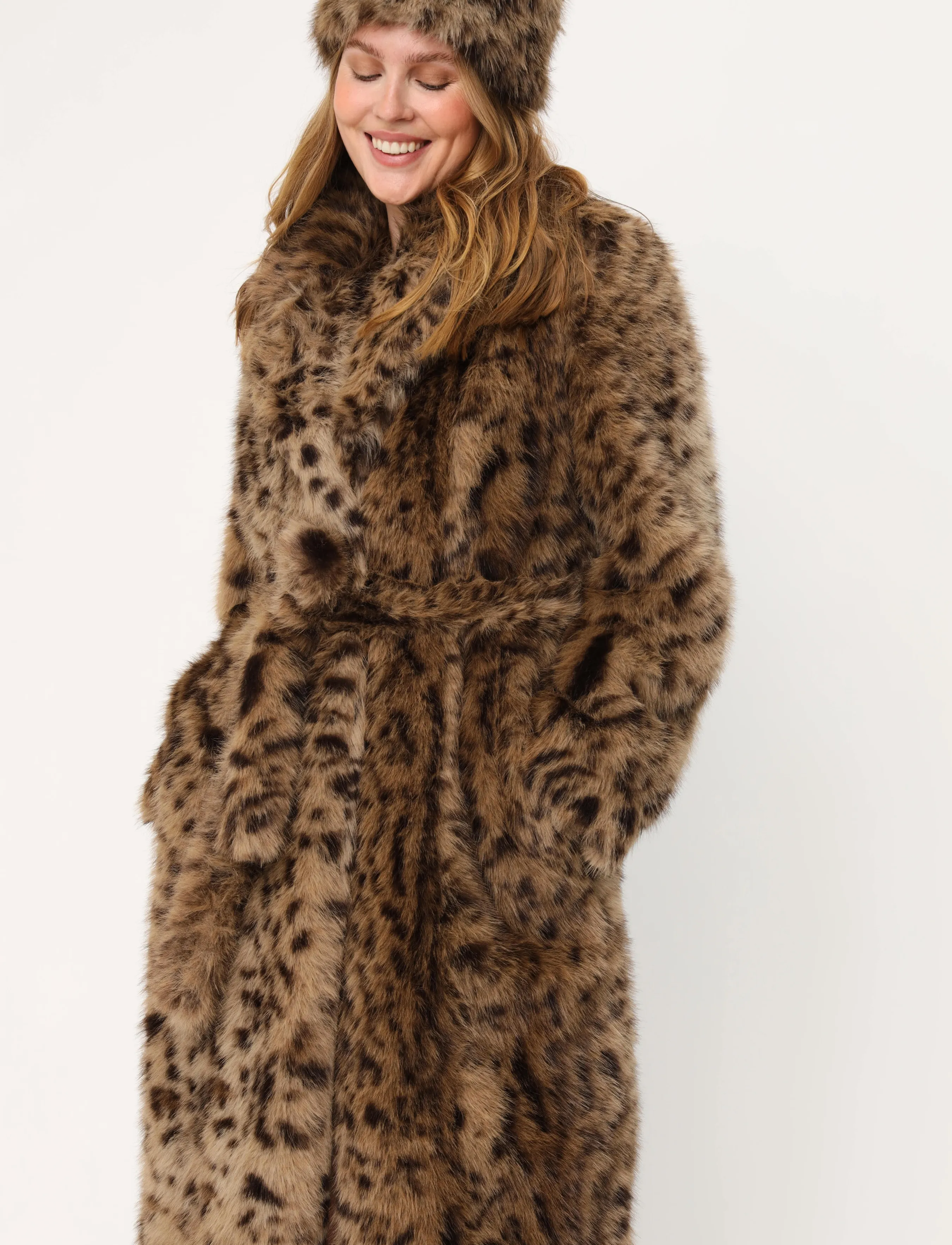 crās - Livcras Coat - kunstpelz - dark leopard - 5