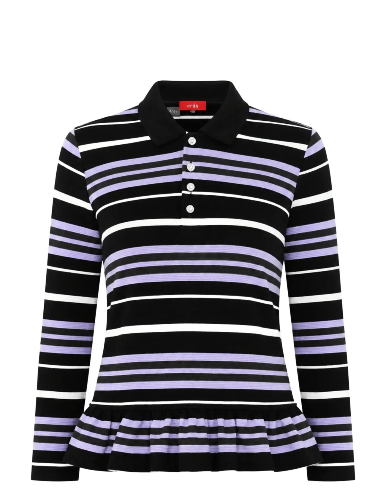 crās Penelopecras Polo - Summer in the city - BLACK LAVENDER STRIPE / black