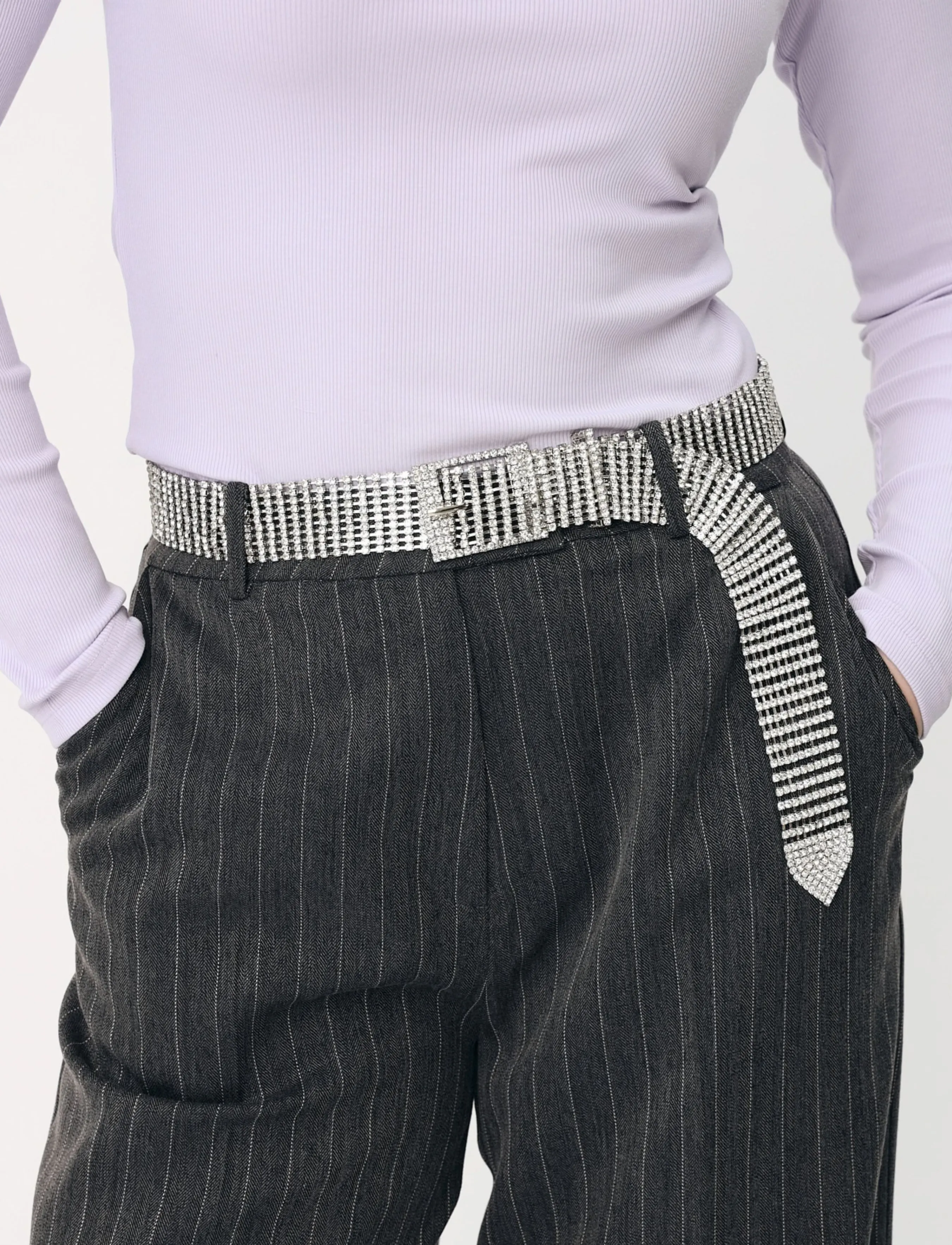 crās - Similicras Belt - shiny silver - 0