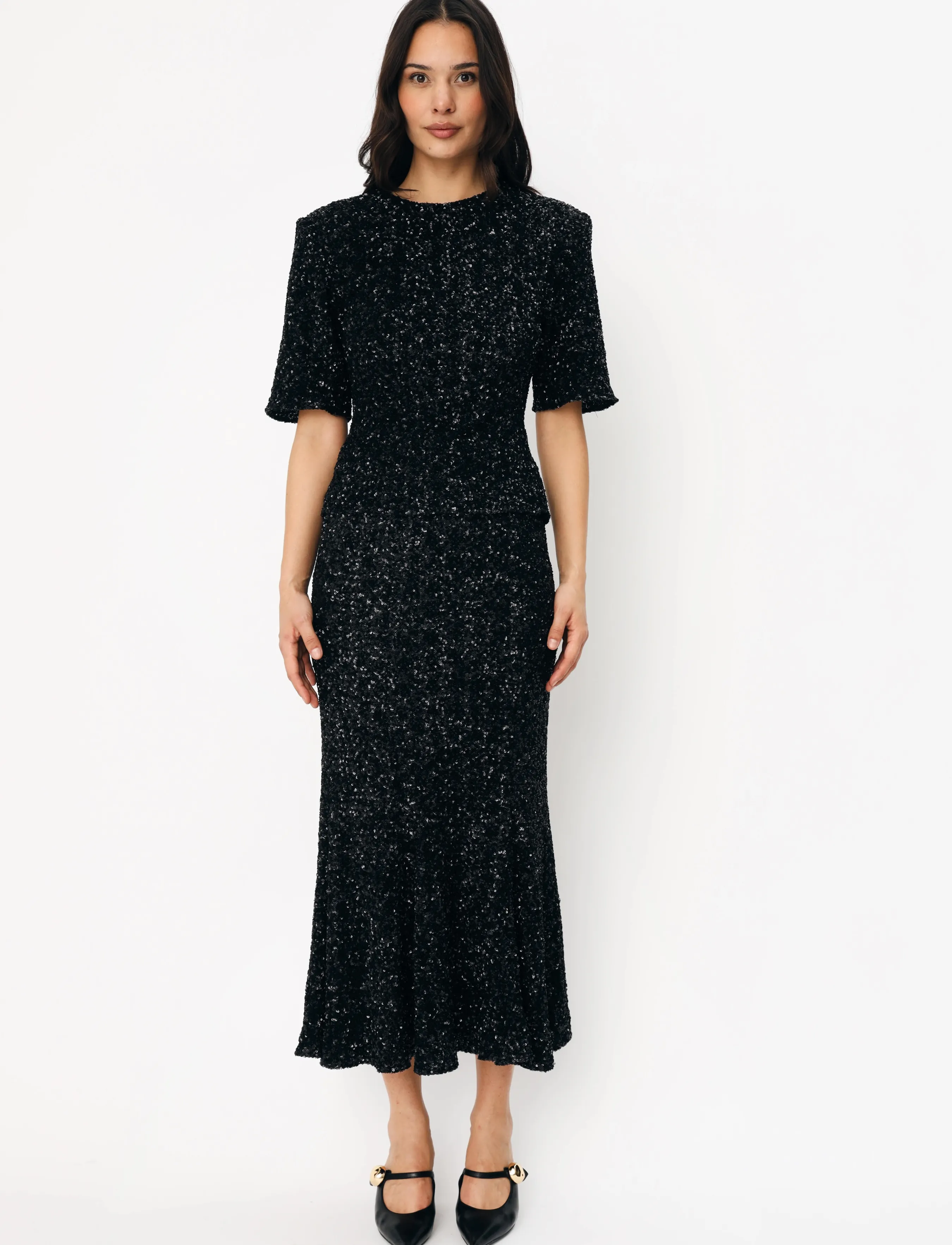 crās Ziacras Skirt - Röcke - BLACK / black