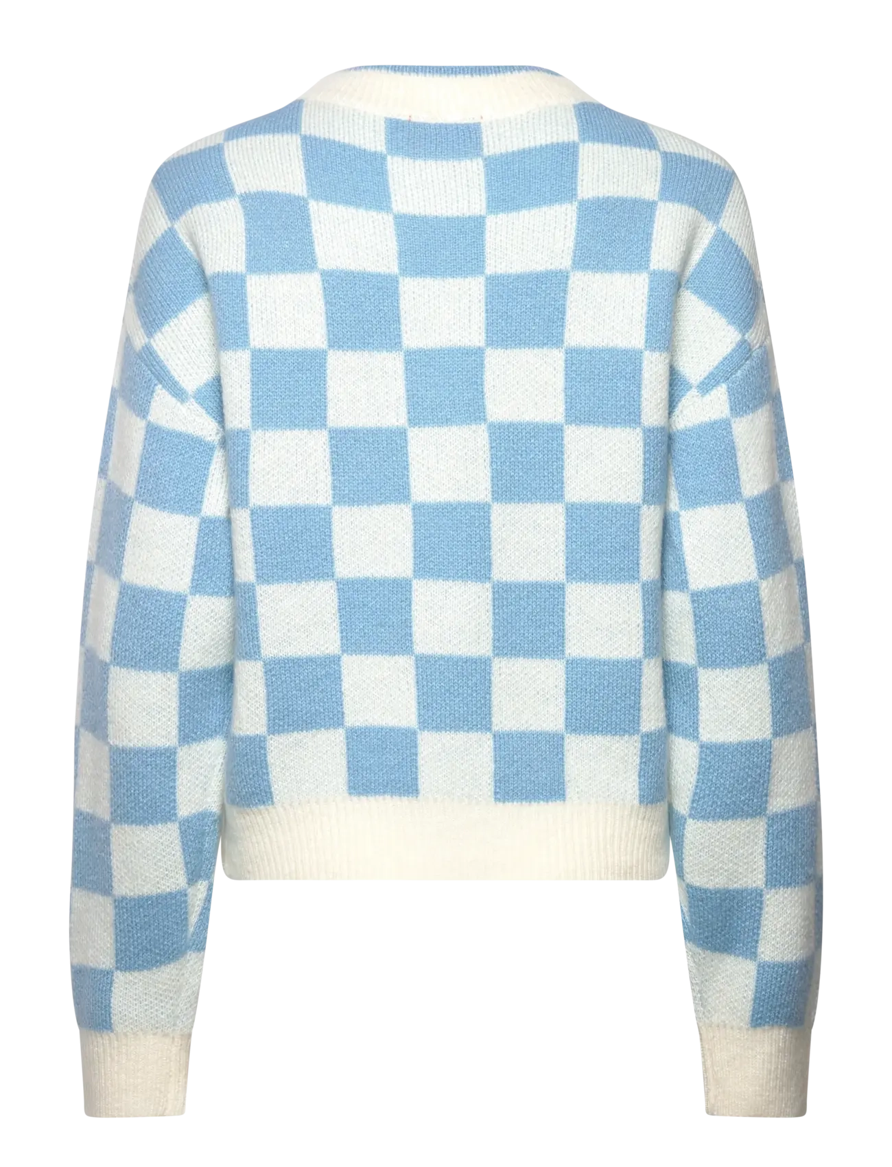 crās - Rosittacras Cardigan - koftor - air blue check - 2
