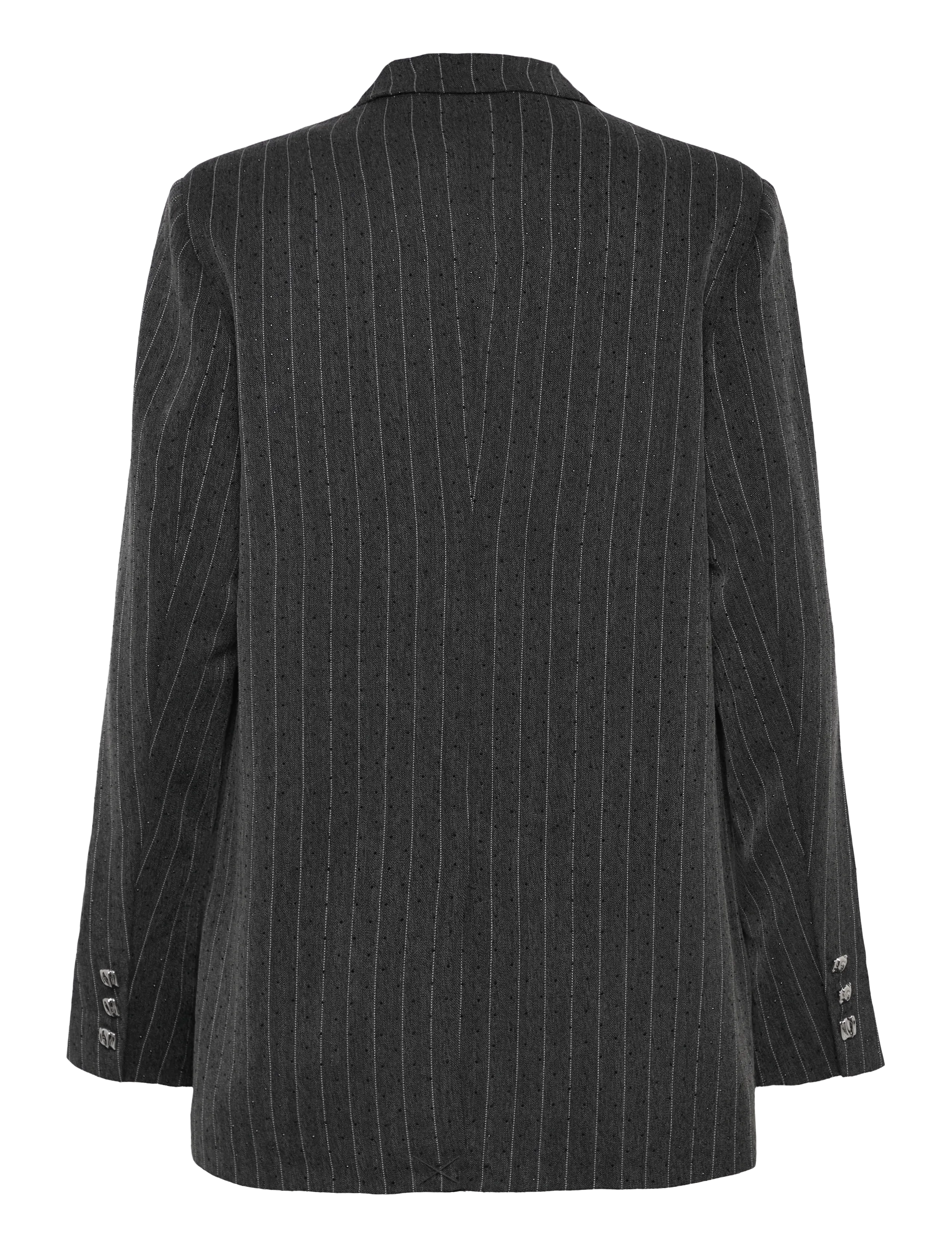 crās - Dianacras Blazer - einreihige blazer - 9005 rhinestone grey - 2