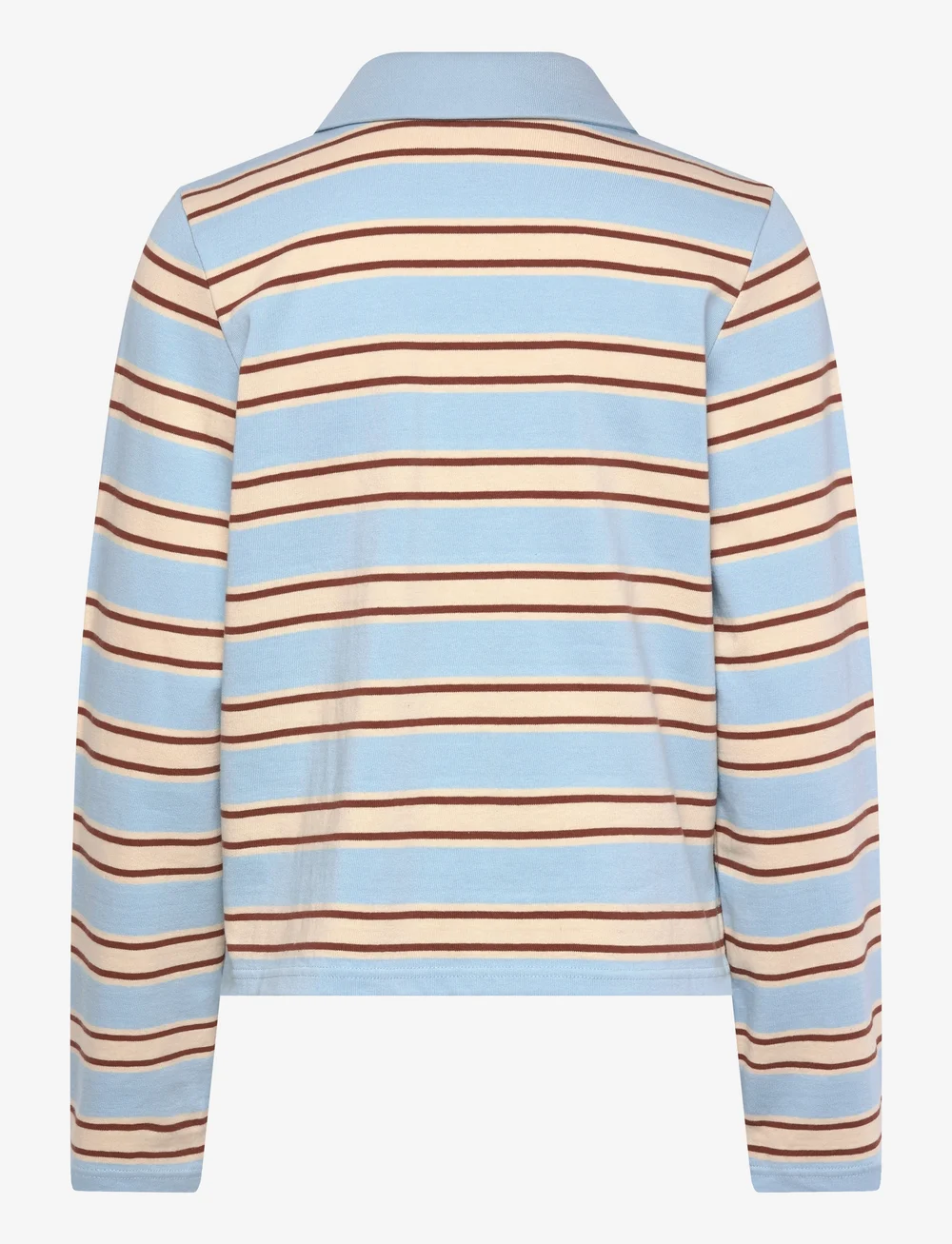 crās - Allycras blouse - polo's - 8119 blue milkshake stripe - 1