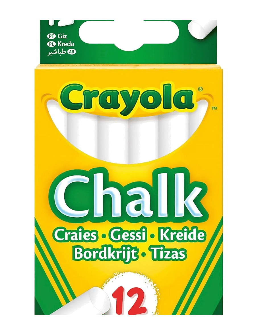 Crayola - Crayola Anti Dust Chalk - White 12 pcs - multi - 0