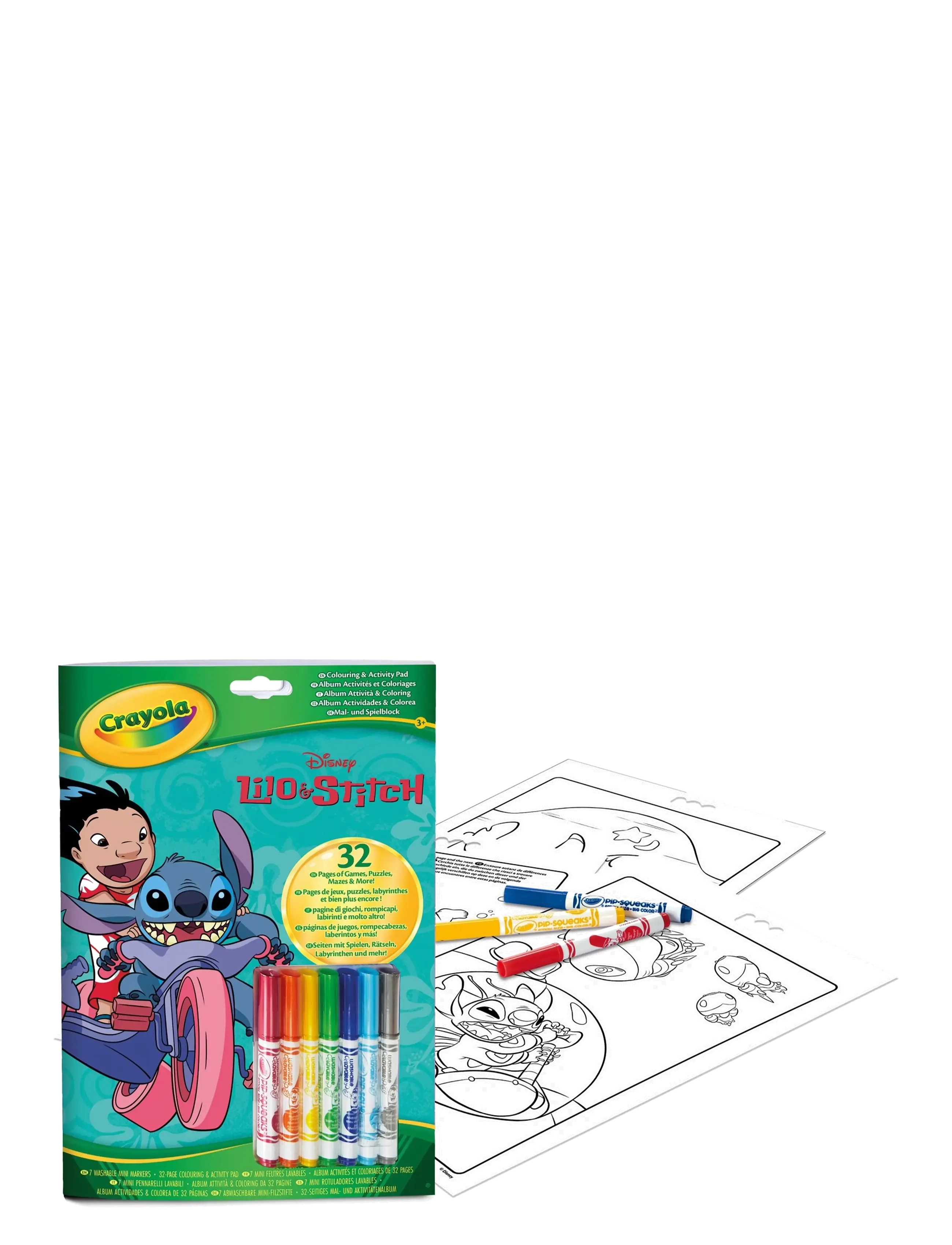 Crayola Coloring & Activity Book Lilo Stitch, One Size, Drawing, Mehrfarbig/gemustert - Craft Books, Kinder