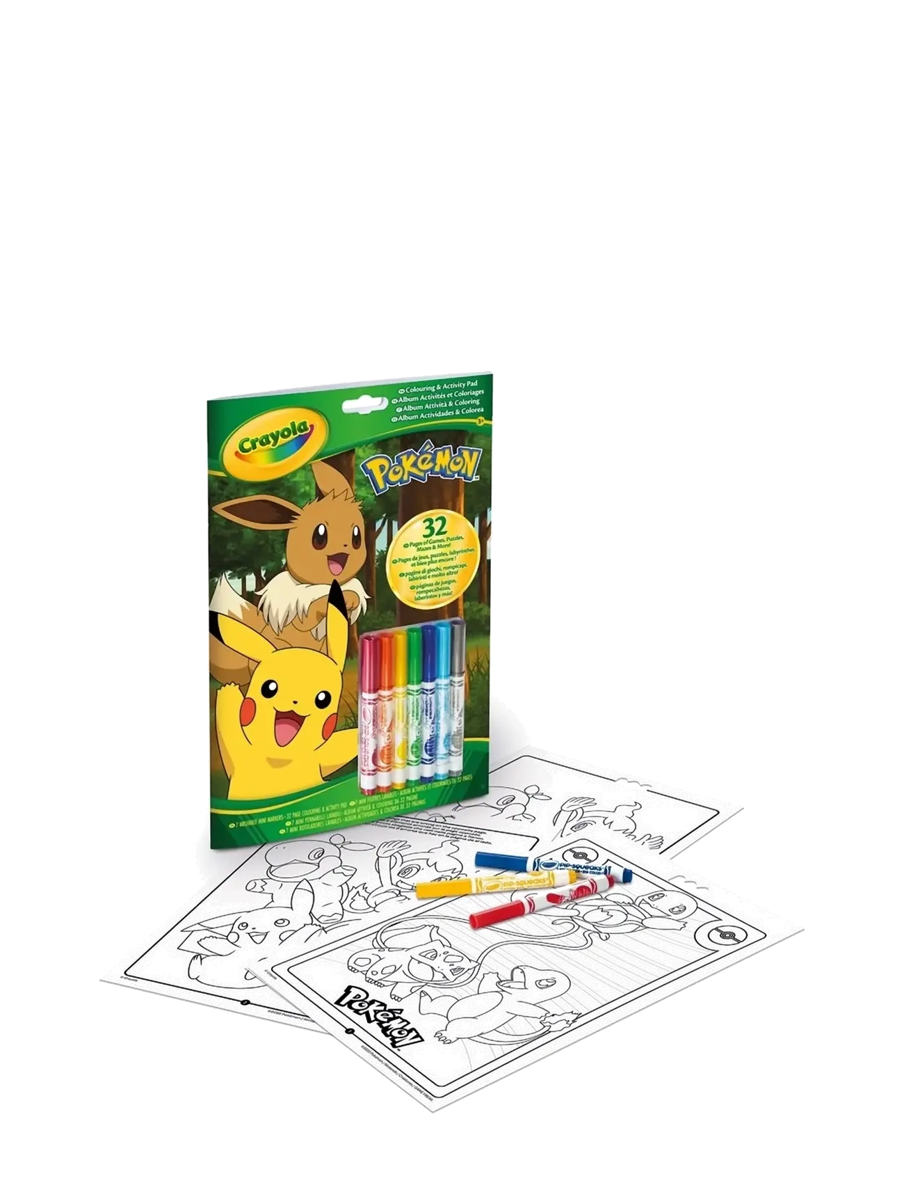 Crayola - Crayola Coloring & Activity Book Pokemon - multi - 1