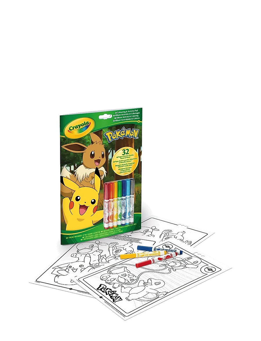 Crayola - Crayola Coloring & Activity Book Pokemon - multi - 1