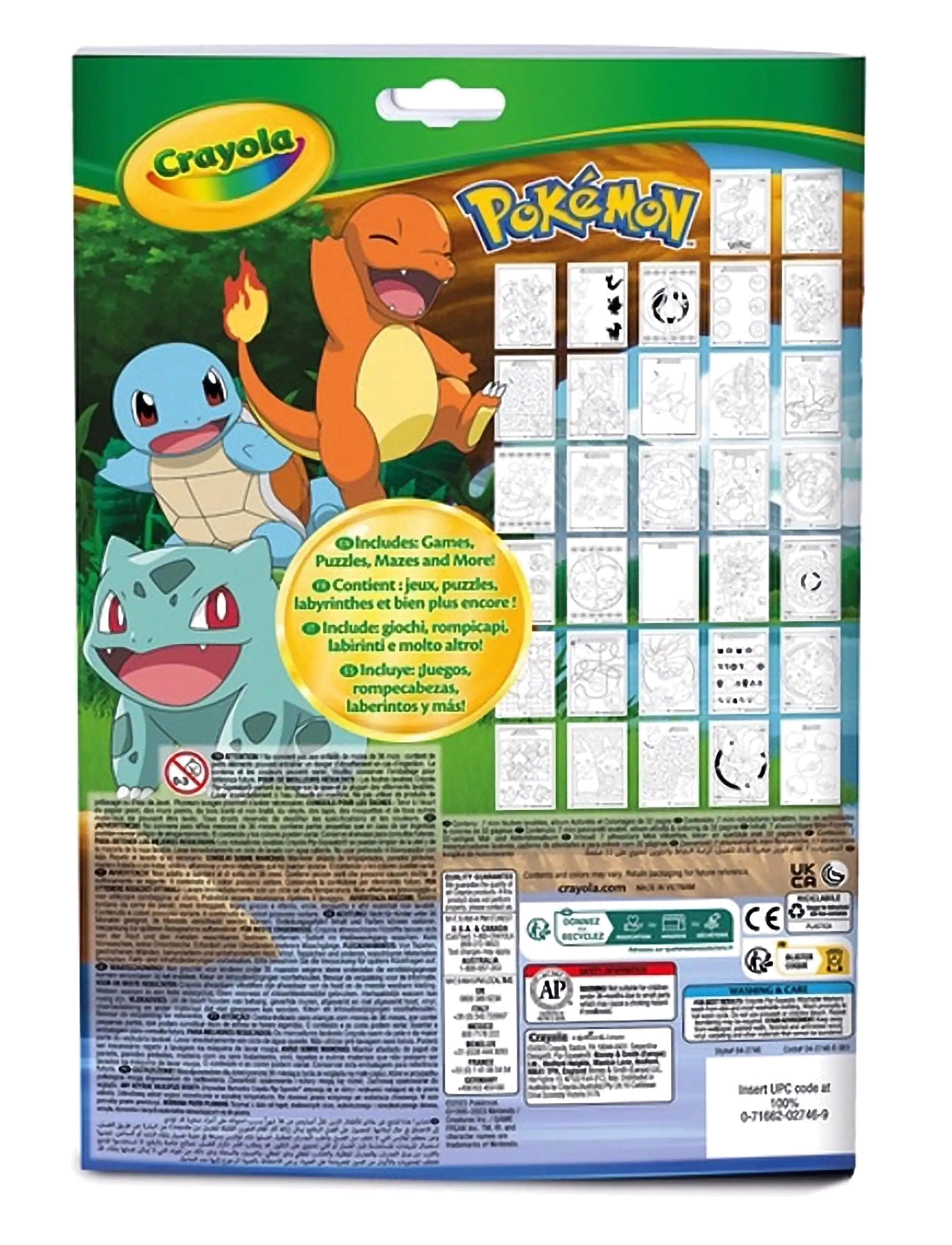 Crayola - Crayola Coloring & Activity Book Pokemon - multi - 2