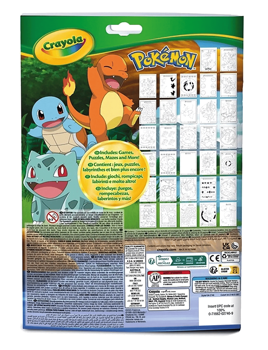 Crayola - Crayola Coloring & Activity Book Pokemon - multi - 2