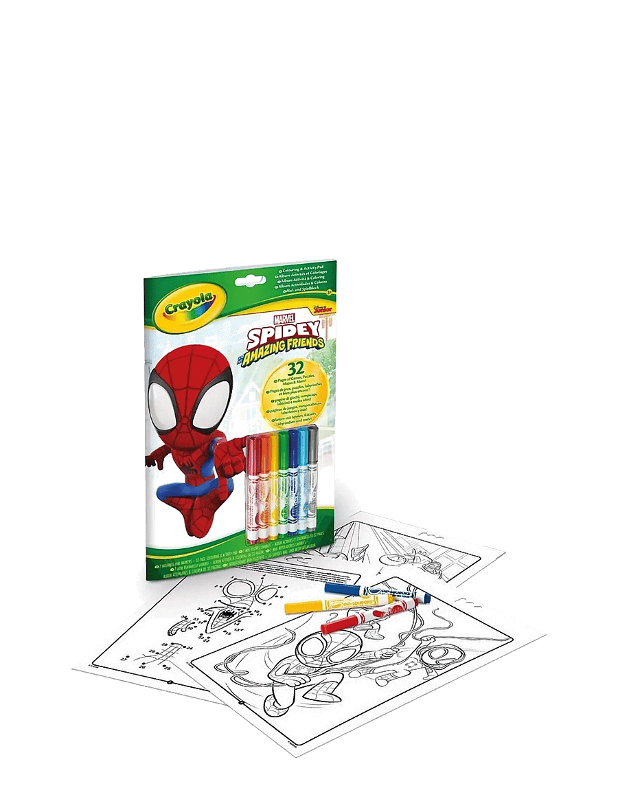 Crayola - Crayola Coloring & Activity Album Spidey - multi - 0